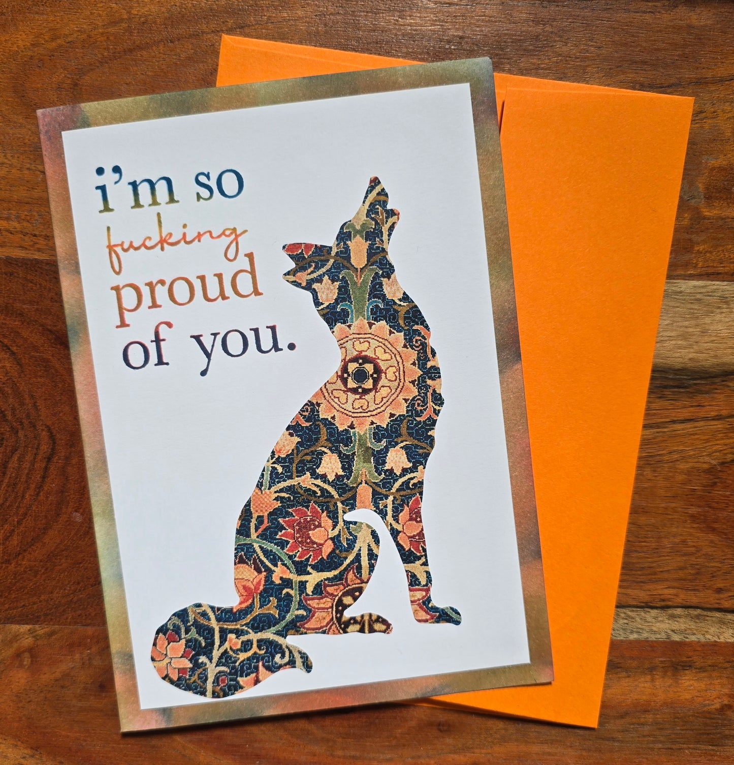 I'm so f*cking proud of you!