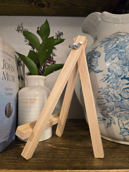 7 inch (Mini) Wooden Desktop Easel