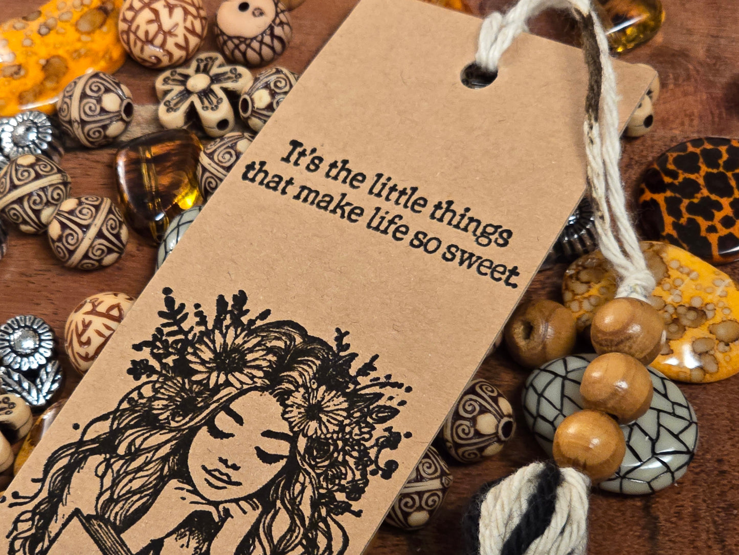 "It's the little things that make like so sweet." Bookmark