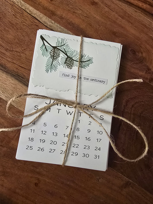 2026 Motivational Desk Calendar (Small) - Easel sold separately