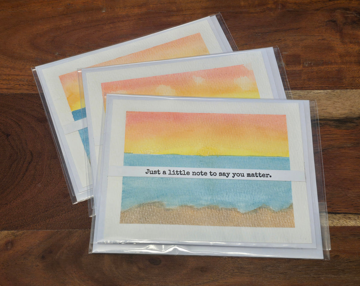 A2 4.25x5.5 Handmade Greeting Card @ Queen Bee Giftery
