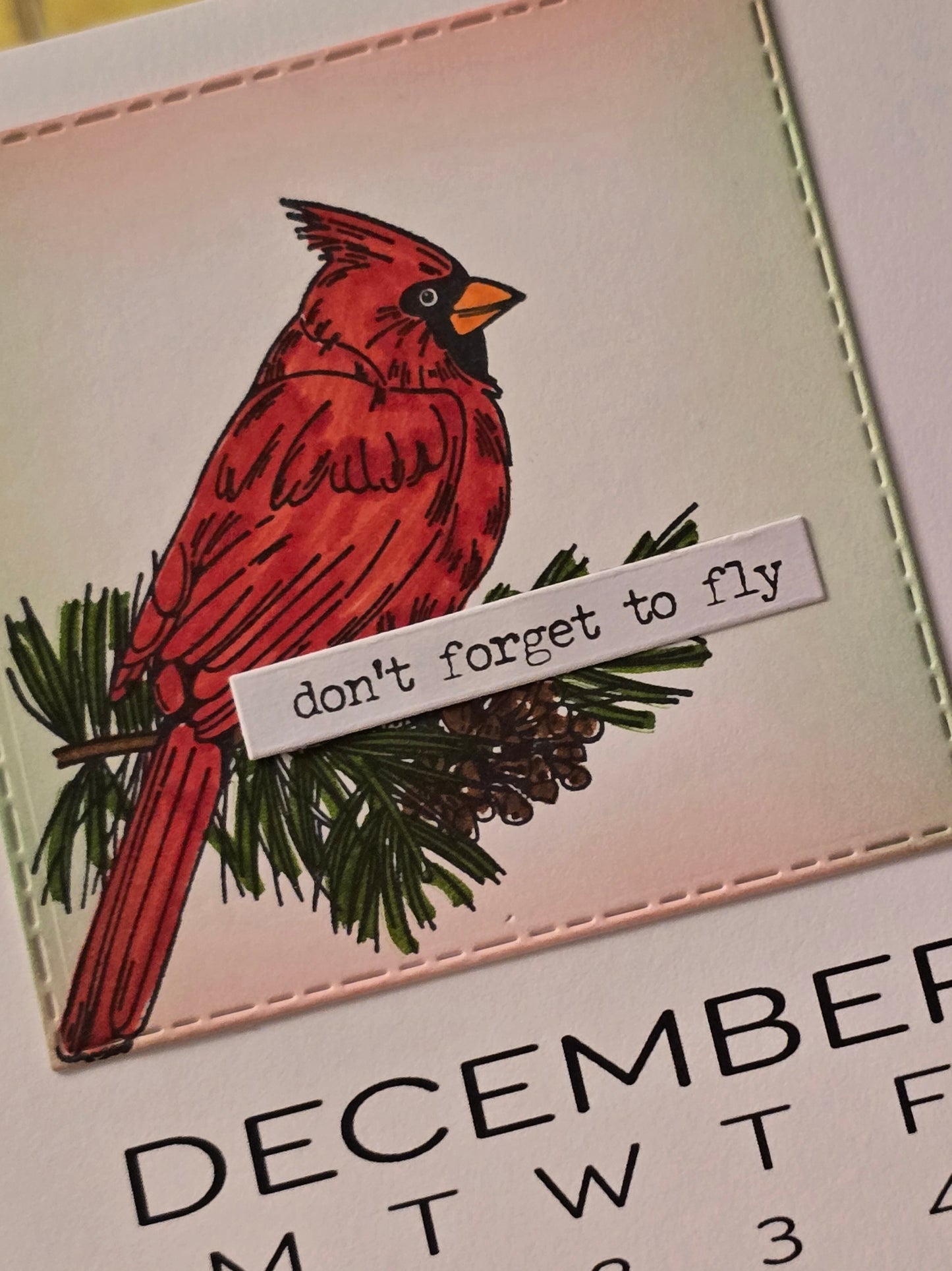 2026 Motivational Desk Calendar (Small) - Easel sold separately