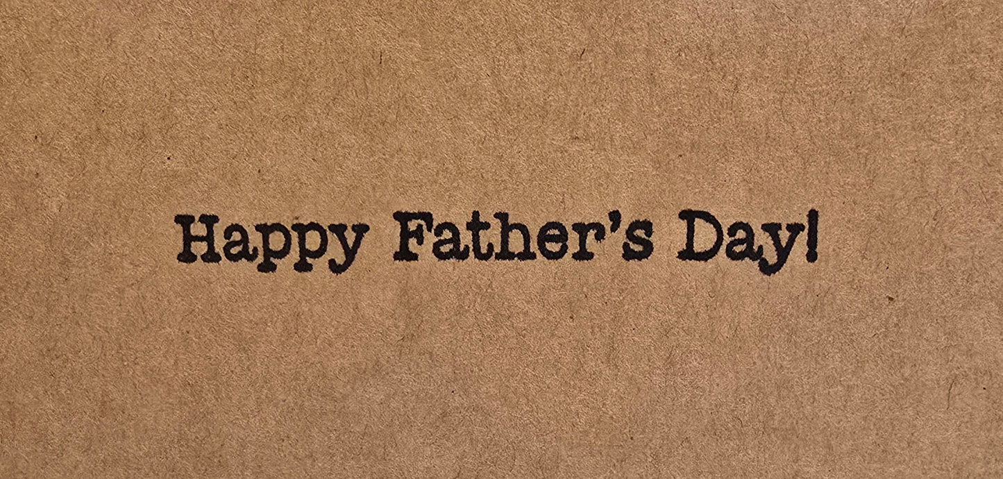 "Keep living the good life" Handmade Father's Day Card
