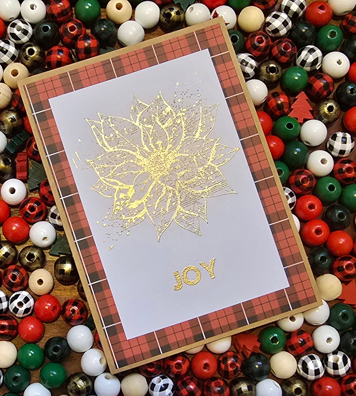 Cozy Plaids Holiday Card Collection (6 Unique Cards)