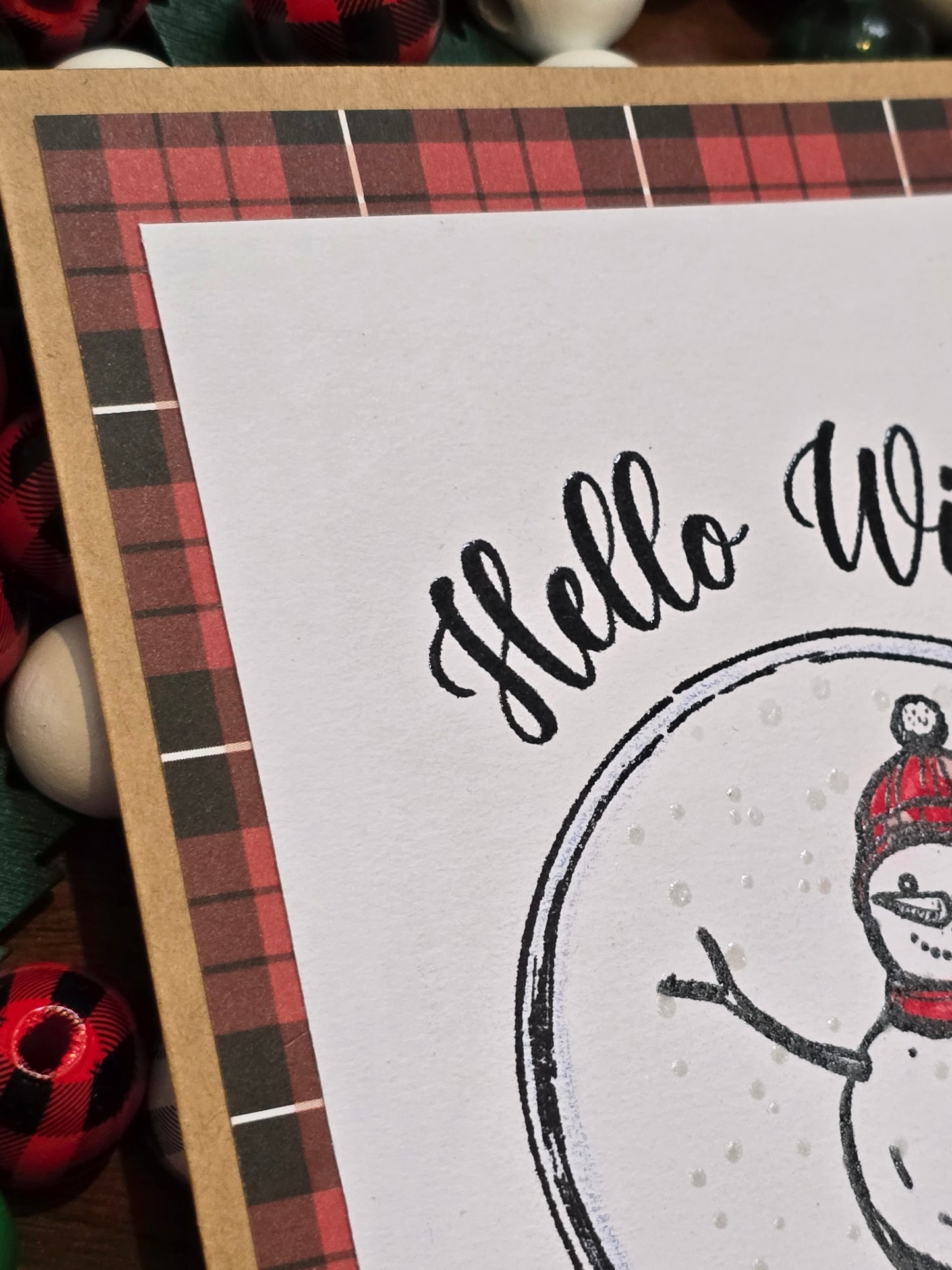 Cozy Plaids Holiday Card Collection (6 Unique Cards)