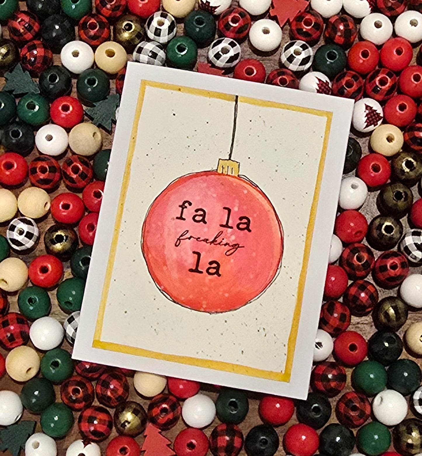 Holiday Sass Watercolor Card Collection (4 Unique Cards)