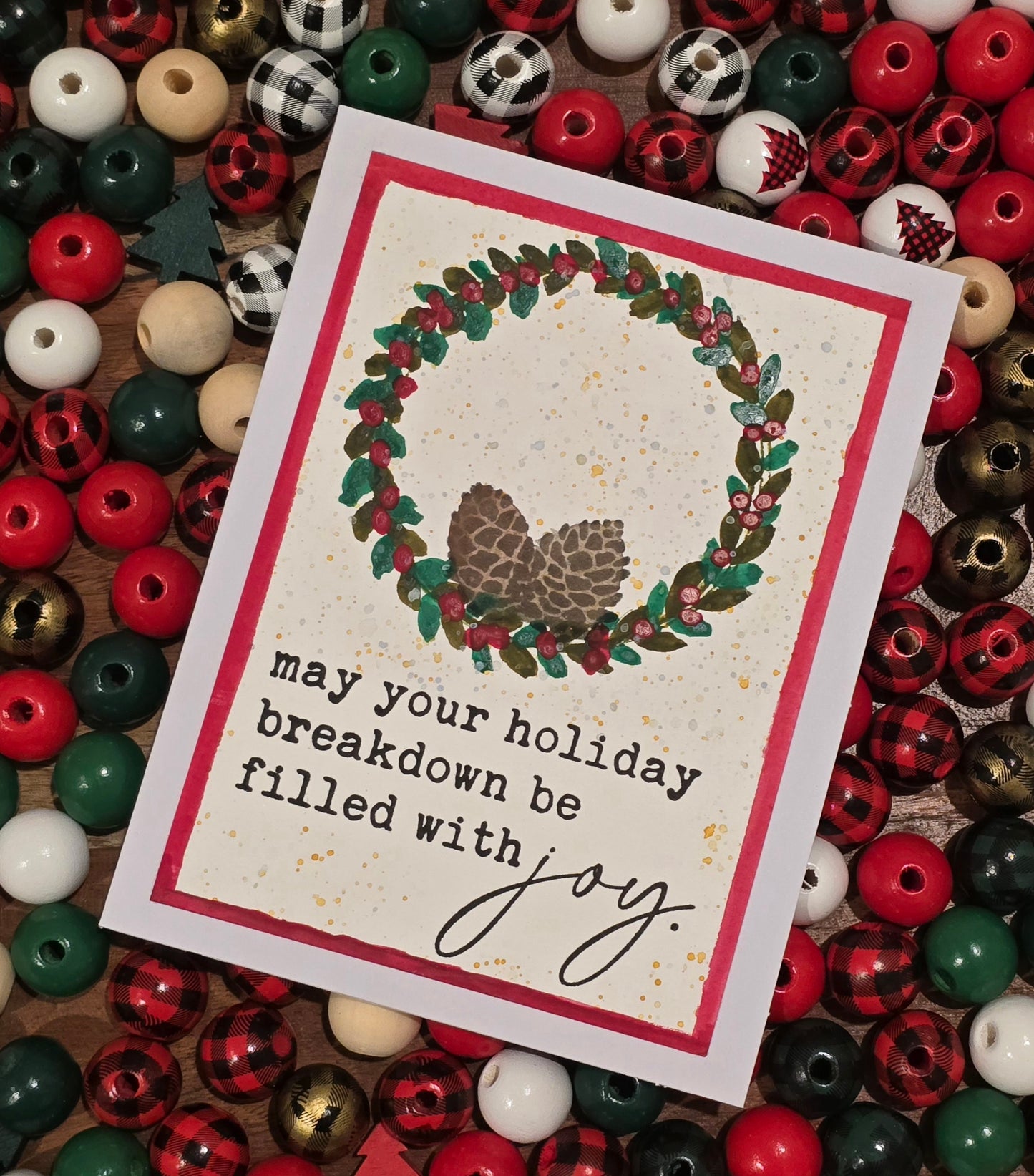 Holiday Sass Watercolor Card Collection (4 Unique Cards)