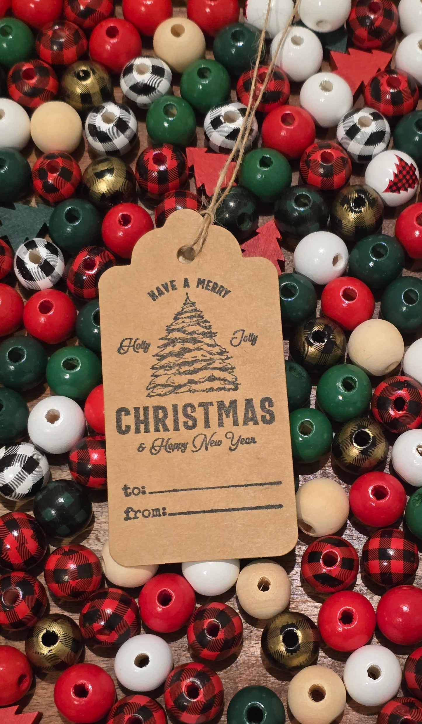 Holiday Gift Tags - Snowman & Christmas Trees (Set of 15)