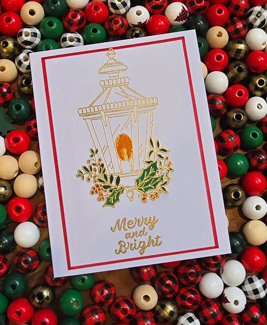 Merry and Bright Holiday Greeting Card