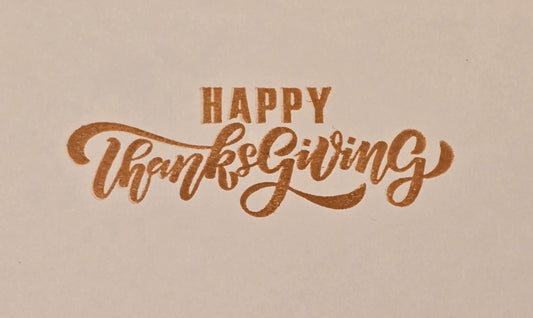 Grateful that you are my teacher & thankful for all that you do! Thanksgiving Card Set of 4