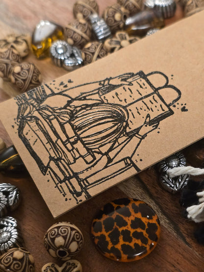 "Between the pages of a book is a wonderful place to be." Bookmark