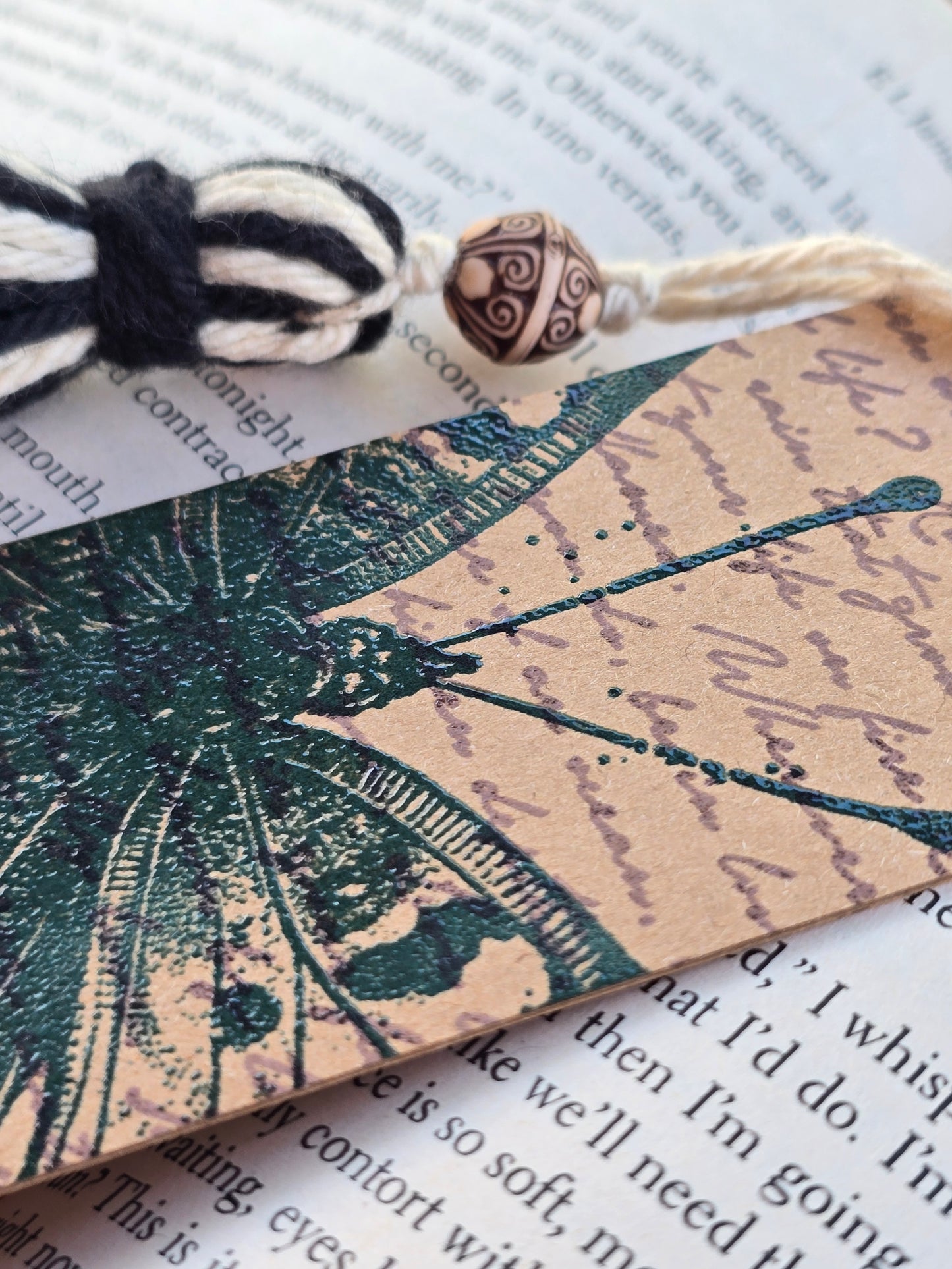 "Leave me alone. I'm fucking reading." Bookmark