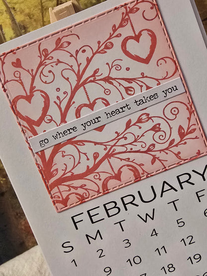 2026 Motivational Desk Calendar (Small) - Easel sold separately