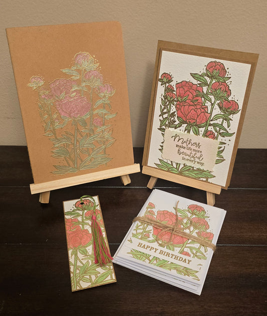Mother's Day Peony Gift Set