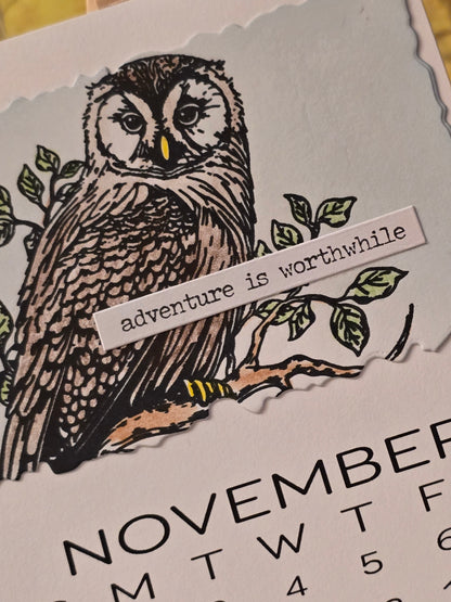 2026 Motivational Desk Calendar (Small) - Easel sold separately