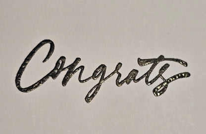 "nice hat" Handmade Graduation Card (without spring feature)