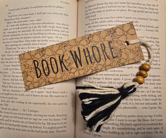 "BOOK WHORE" Bookmark