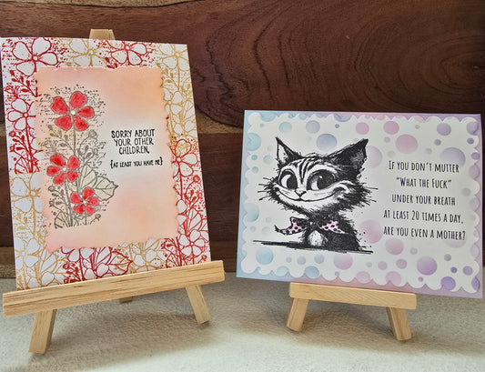 Mother's Day Sassy & Sarcastic 2 card set