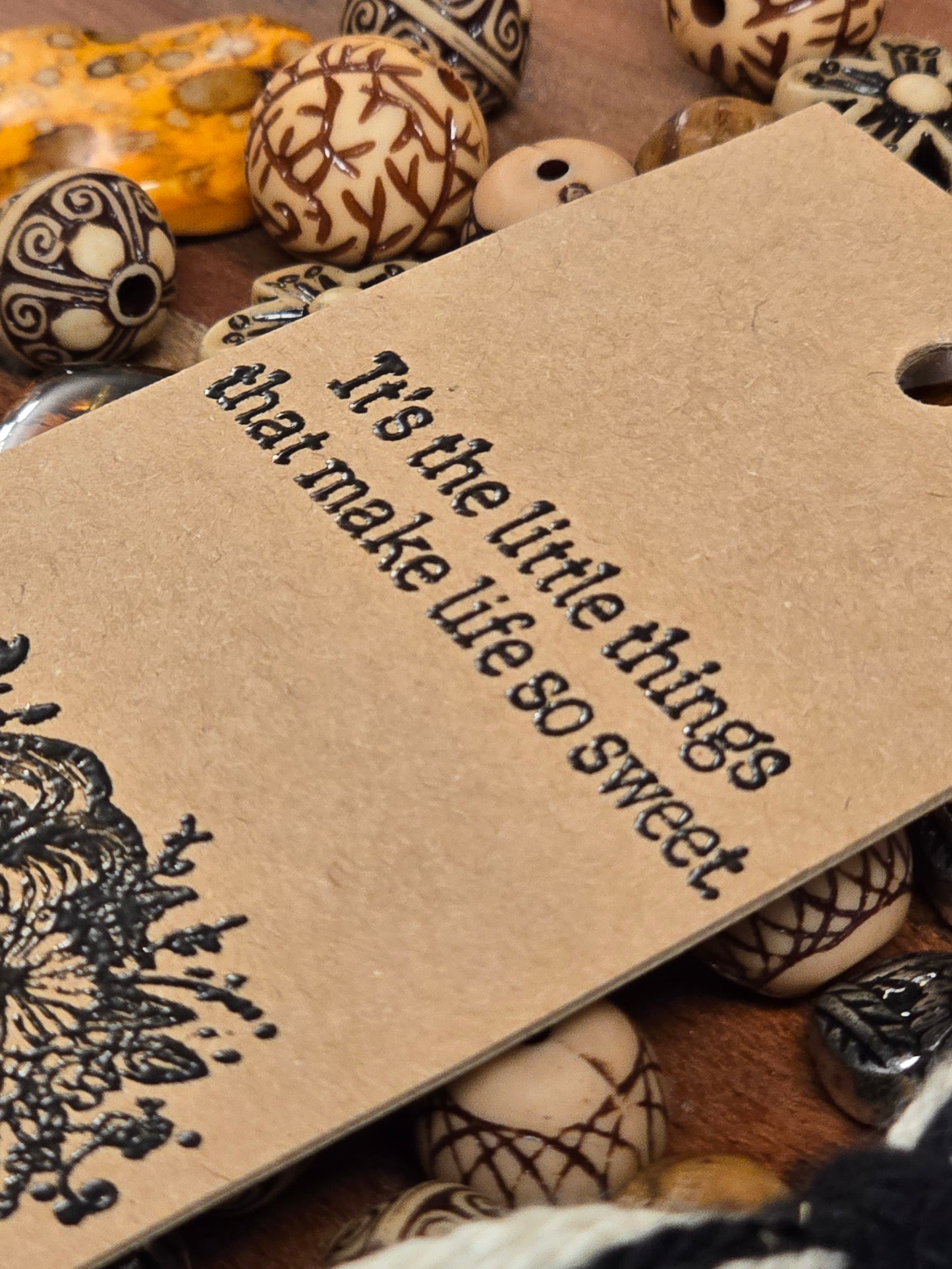 "It's the little things that make like so sweet." Bookmark