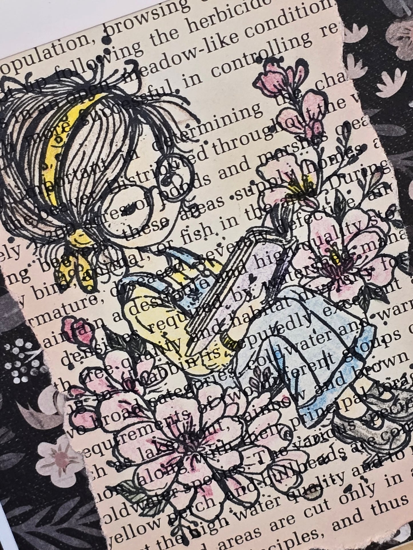 "Your story is just getting started." Handmade Greeting Card