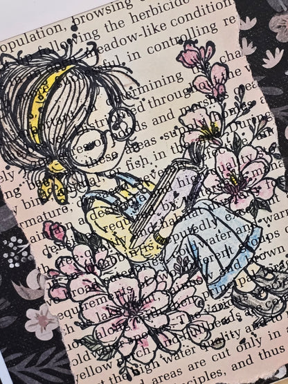 "Your story is just getting started." Handmade Greeting Card