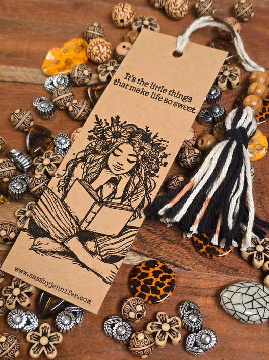 "It's the little things that make like so sweet." Bookmark