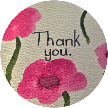 Watercolor Flowers - Assorted Notecards (Set of 4)