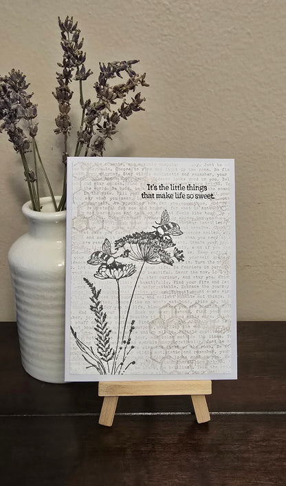 Assorted Card Set - 7 Handmade Greeting Cards