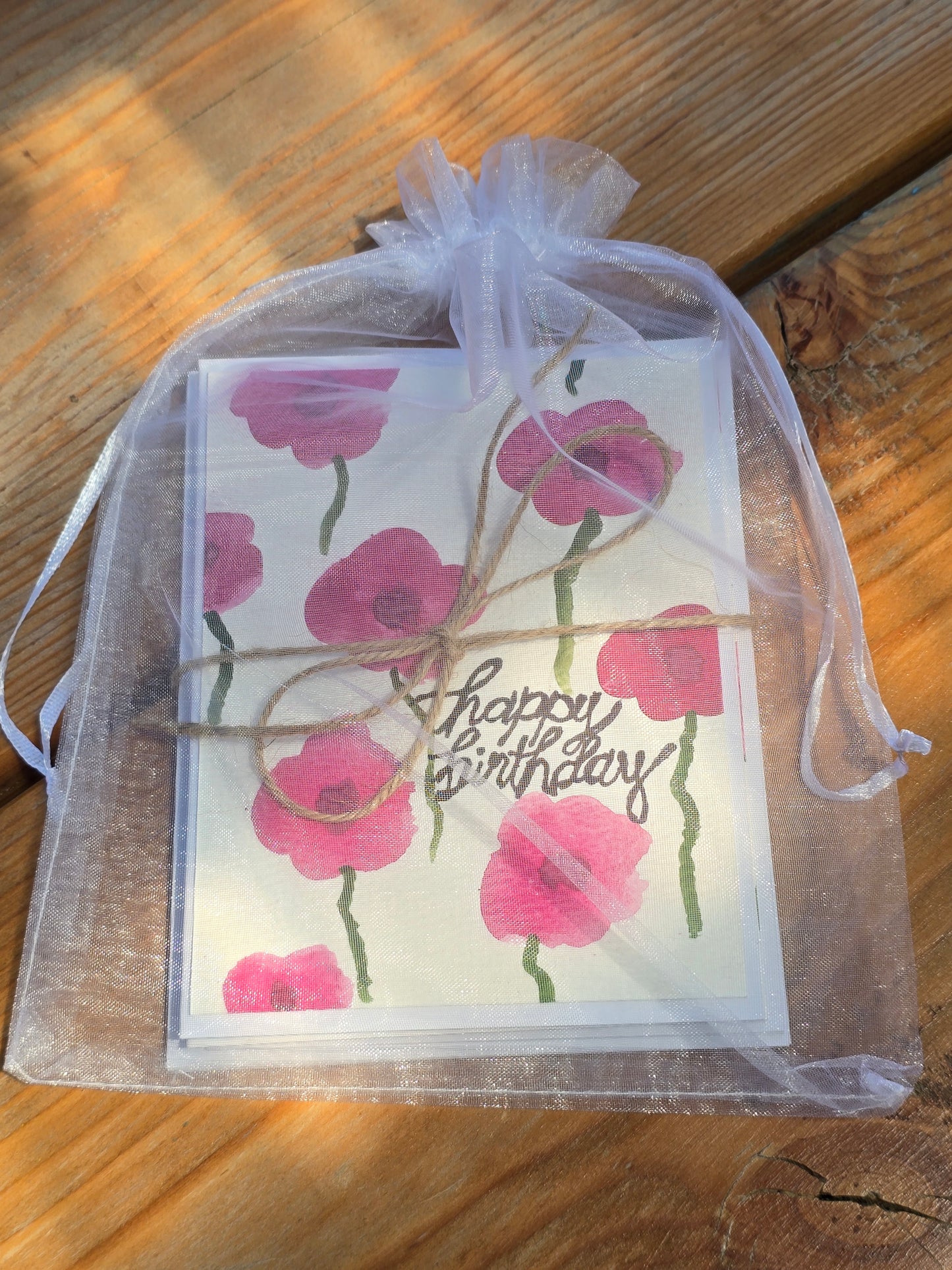 Watercolor Flowers - Assorted Notecards (Set of 4)