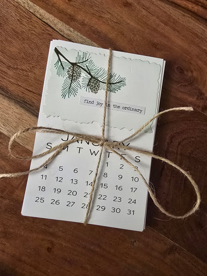 2026 Motivational Desk Calendar (Small) - Easel sold separately