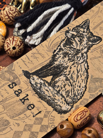 Oh, for fox sake! Handmade Bookmark