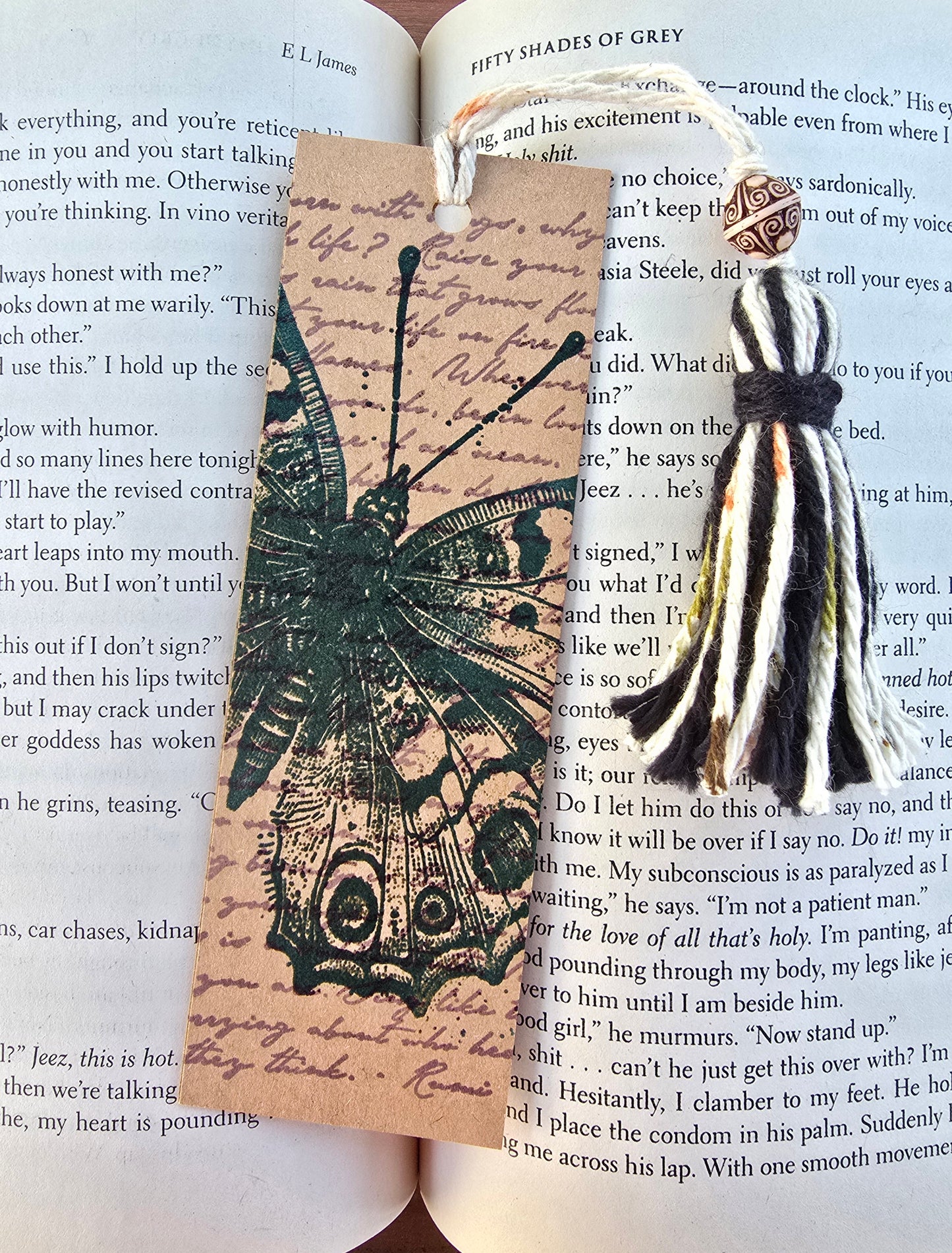 "Leave me alone. I'm fucking reading." Bookmark