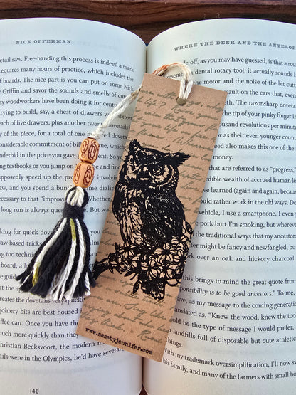 "Damn you, book... I had shit to do today." Bookmark
