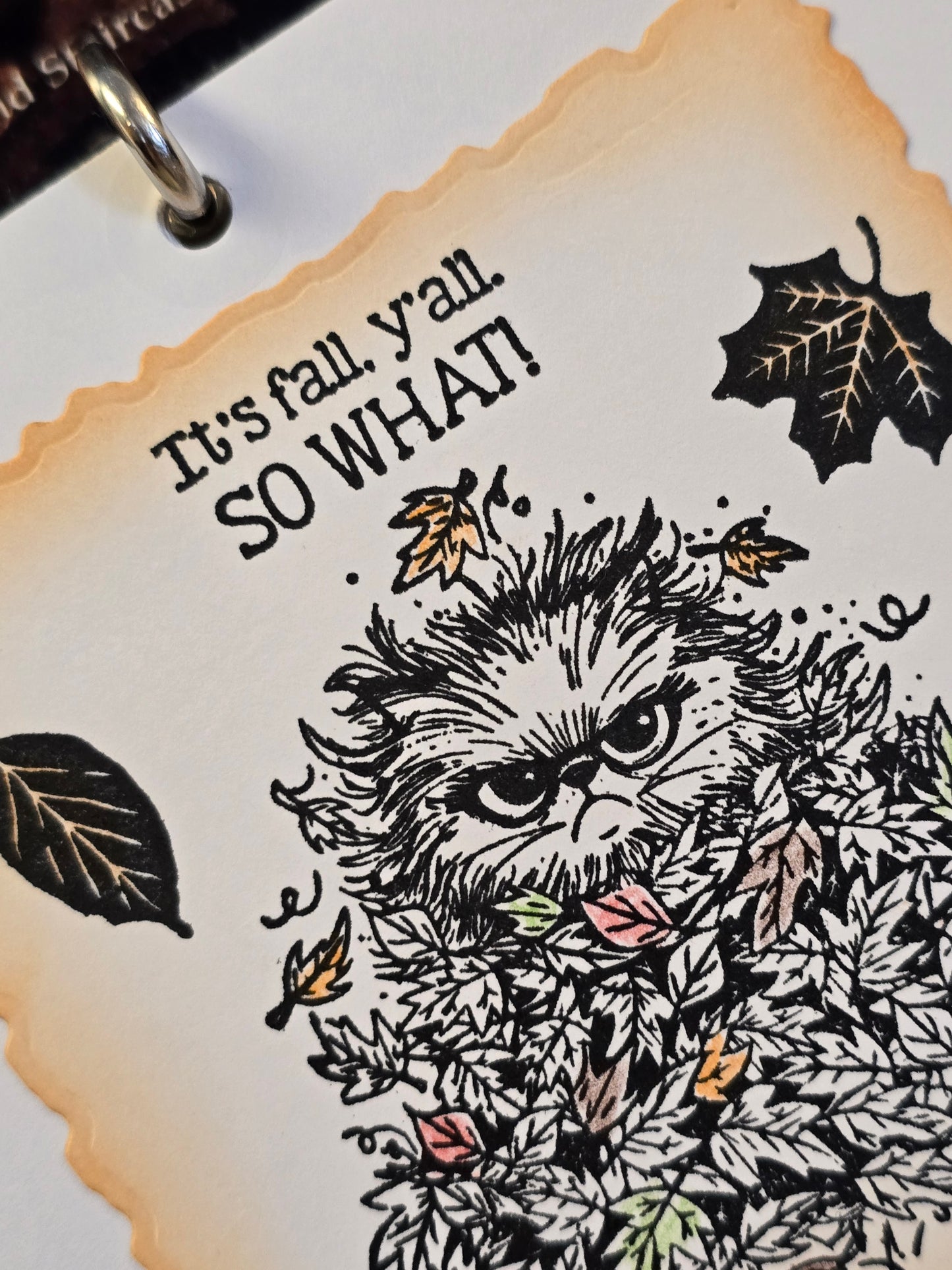 "Pissy Kitty" 2026 Hanging Calendar (Magnetic Hanger Hook Included)