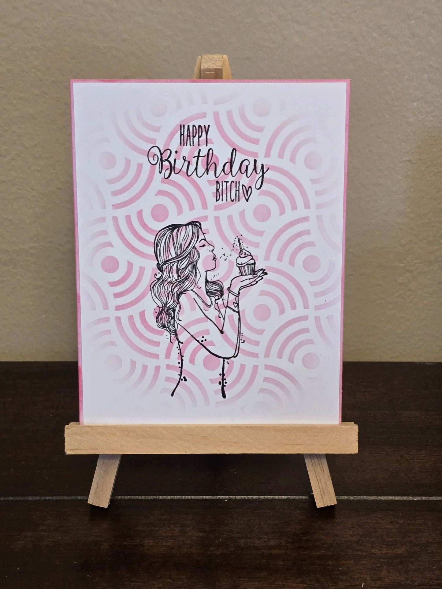 Sassy Girl Notecard Set (5 unique designs, blank Inside)