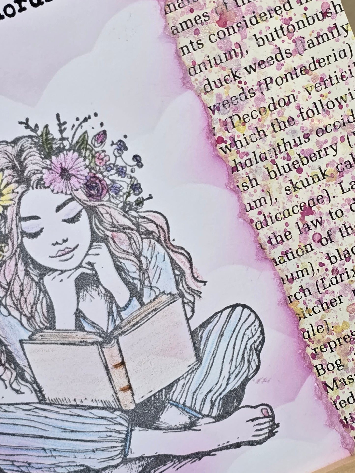 "Every story shapes you...make yours extraordinary." Handmade Greeting Card