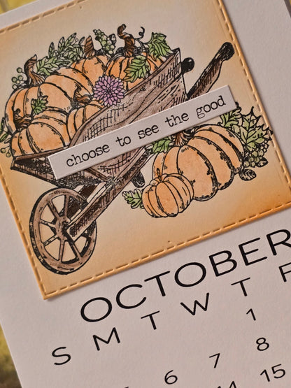 2026 Motivational Desk Calendar (Small) - Easel sold separately