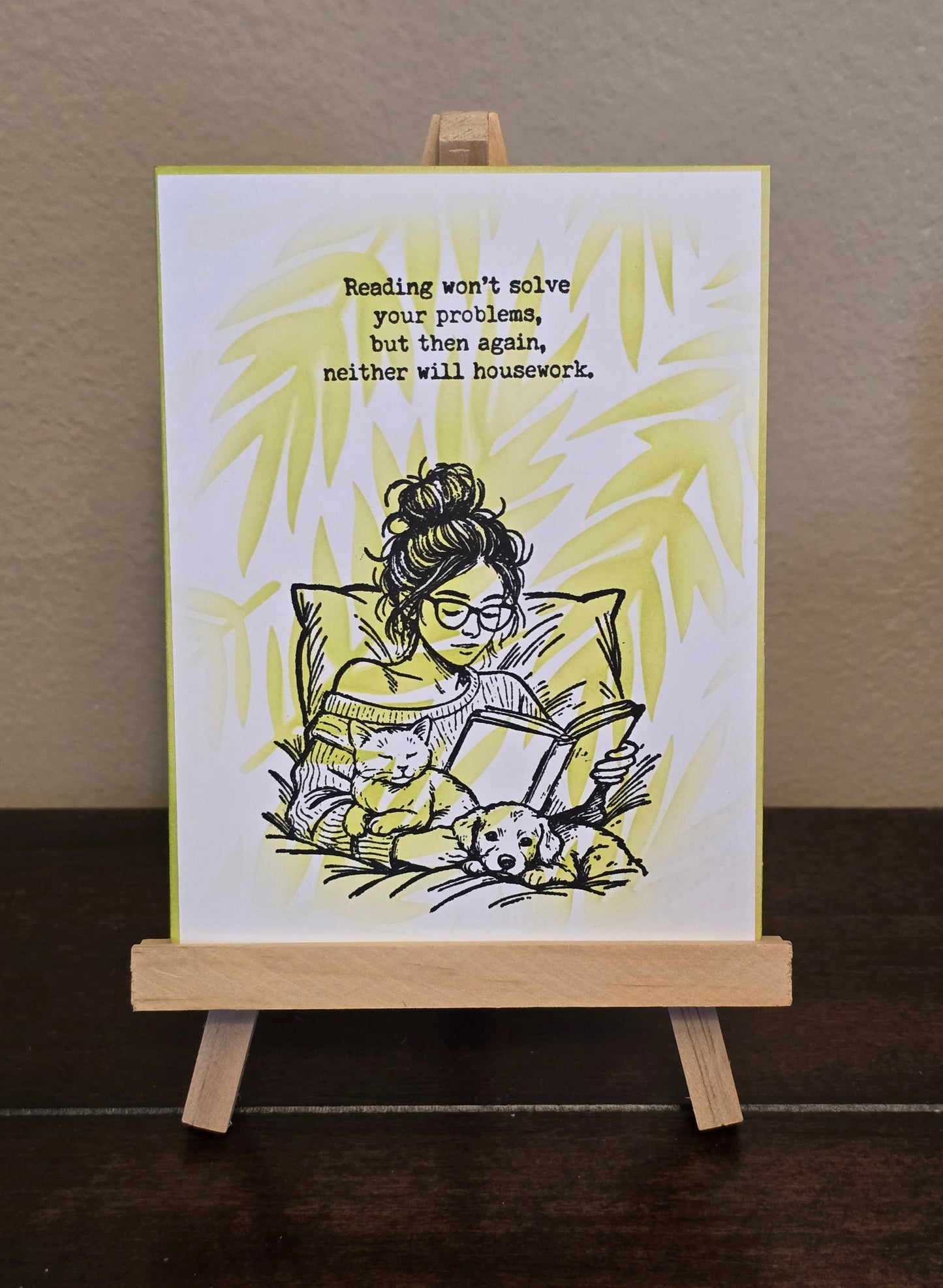 Sassy Girl Notecard Set (5 unique designs, blank Inside)