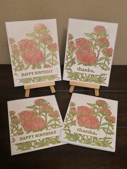Mother's Day Peony Gift Set