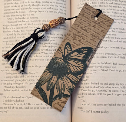 "It's not smut...It's cliterature." Handmade Bookmark